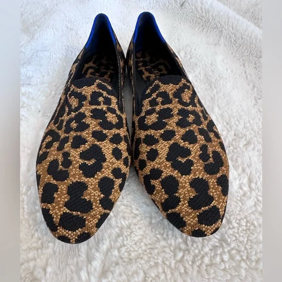 Rothy’s Leopard Print Women's Loafers Size 10 New in Box - Picture 5 of 10